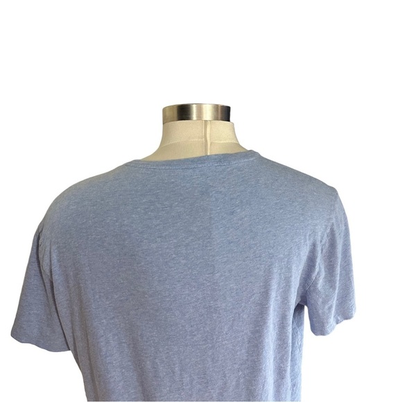 Polo Ralph Lauren Smoky Blue & Navy Pony Short Sleeve T-Shirt Sz XL 100% Cotton - Picture 7 of 12